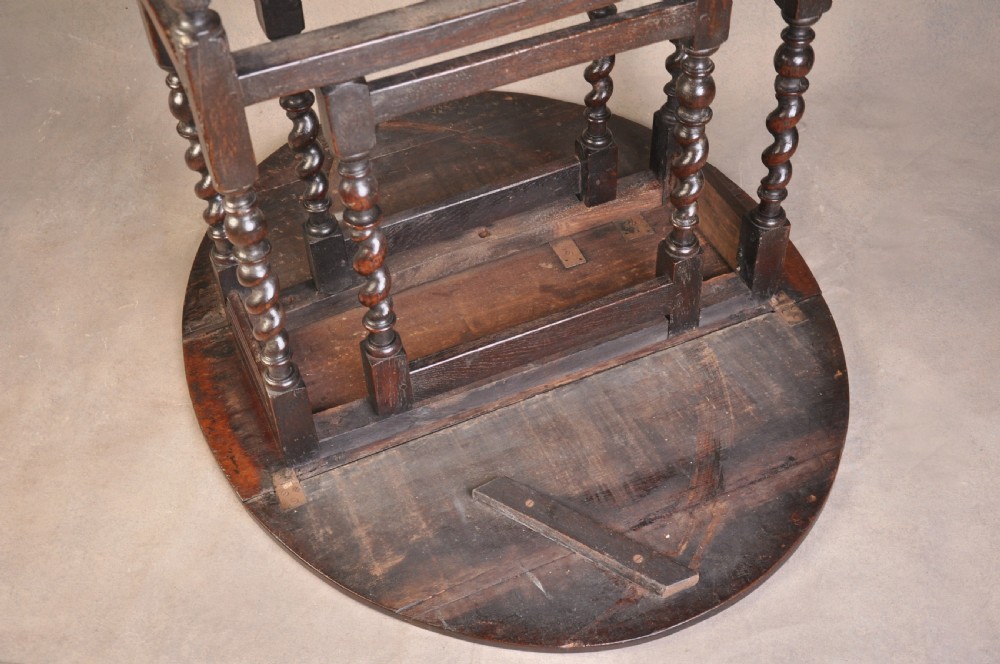Charles II Oak Gateleg Table  View IV