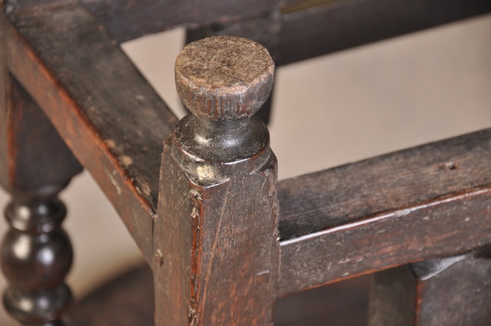 Charles II Oak Gateleg Table  View V