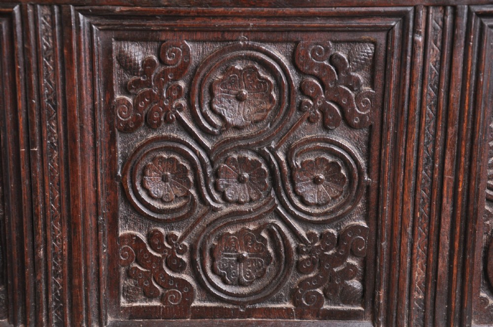 17th Century Oak Coffer View II