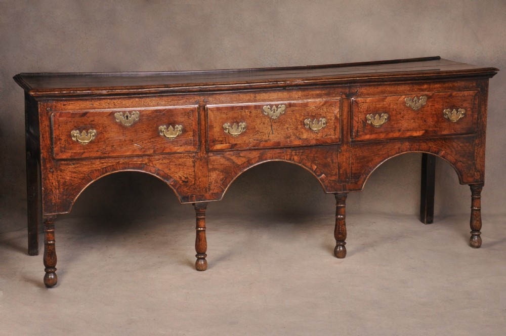 Early 18th Century Oak Dresser Base