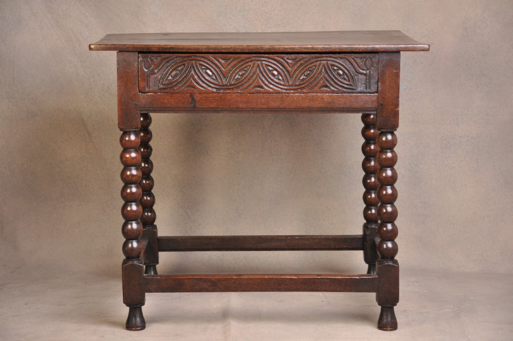 17th Century Oak Side Table