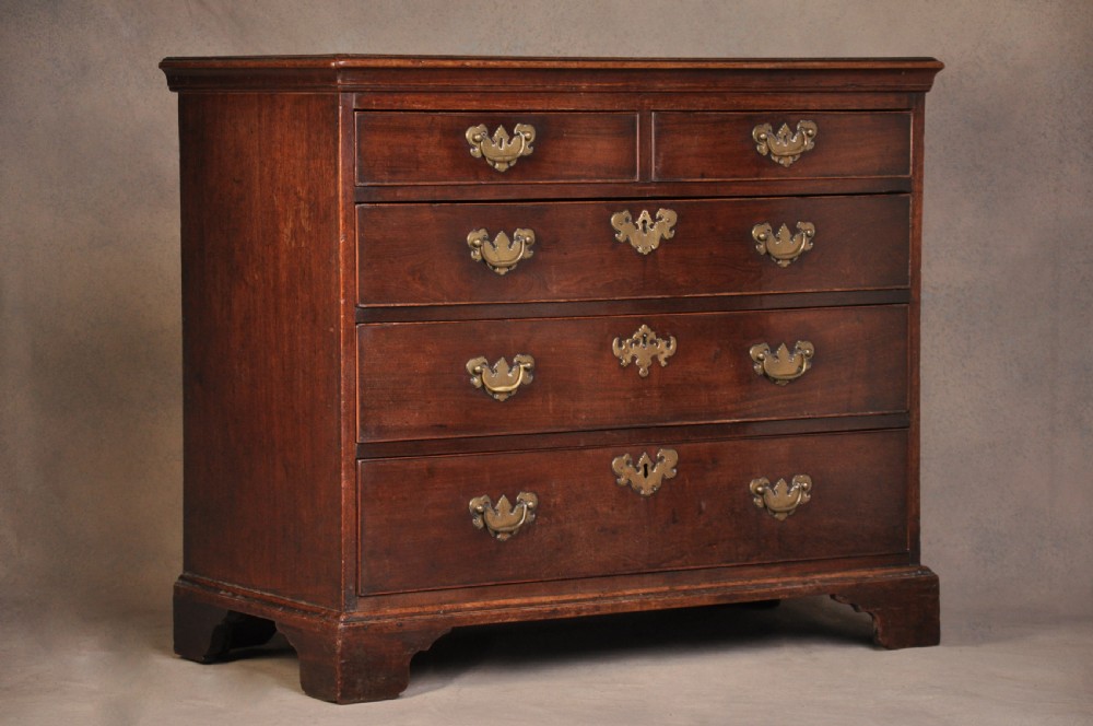 18th Century Mahogany Chest Of Drawers