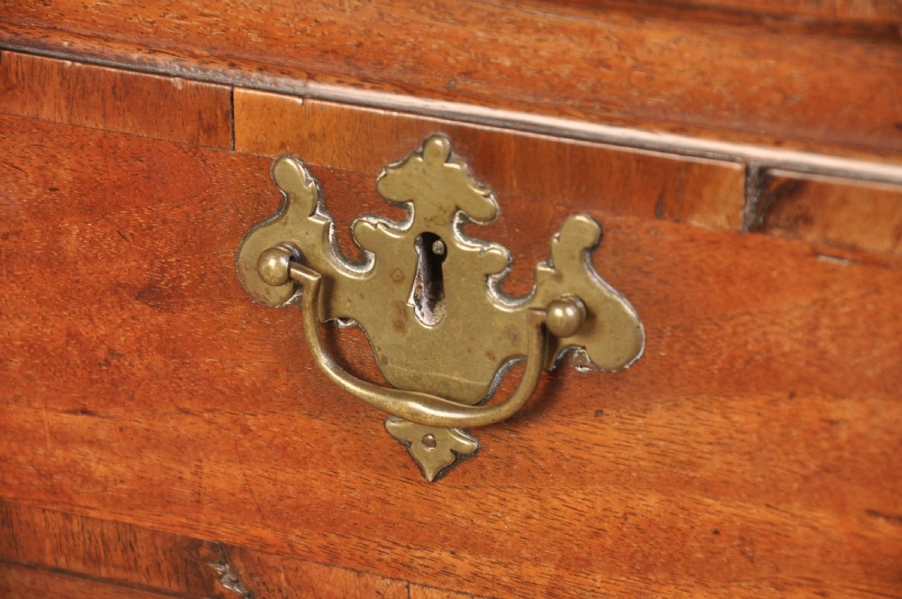 18th Century Red Walnut Chest On Stand View II
