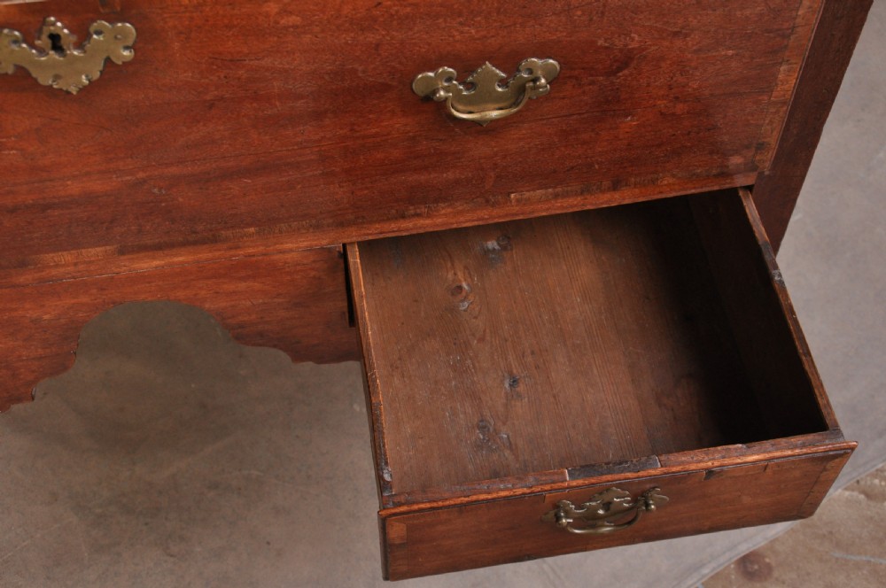 18th Century Red Walnut Chest On Stand View VII