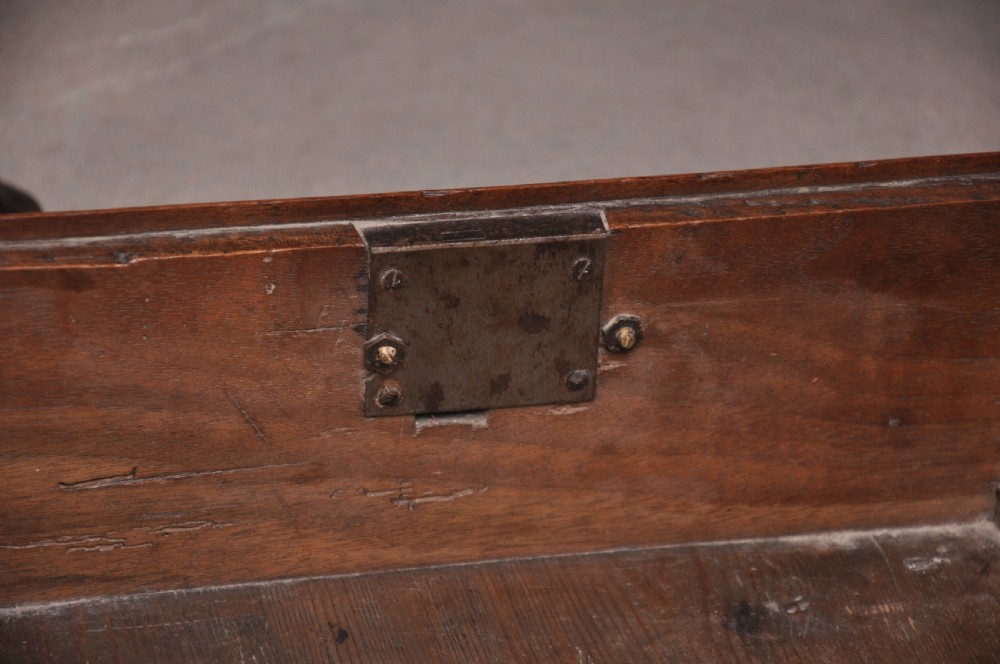 18th Century Red Walnut Chest On Stand View IX