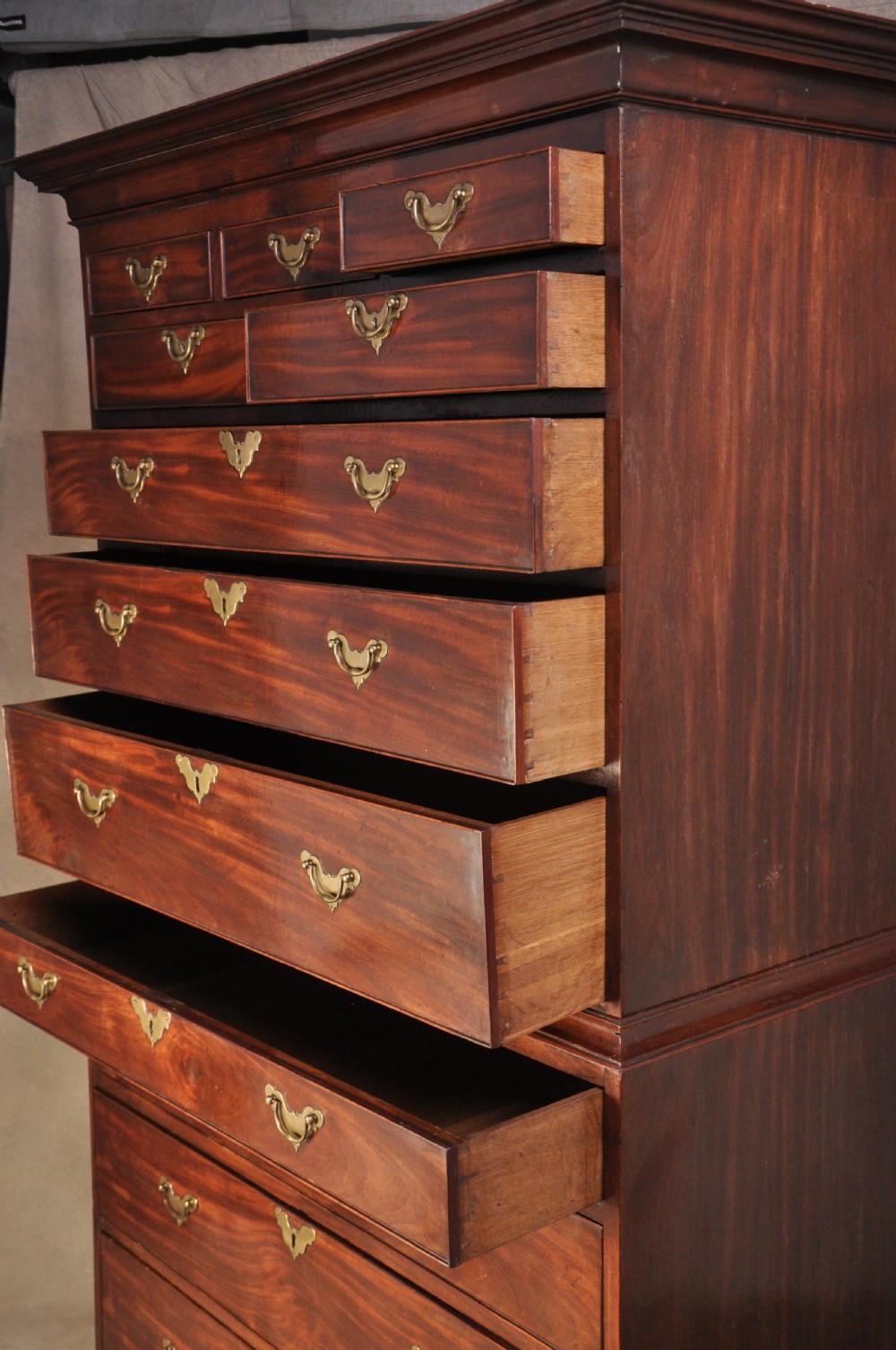 18th Century Mahogany Chest On Chest View VI