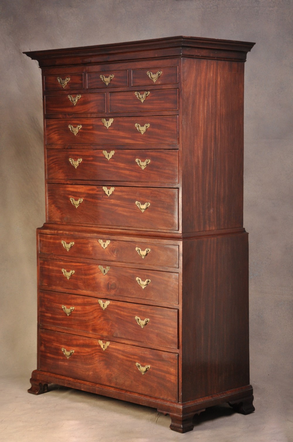 18th Century Mahogany Chest On Chest View VIII