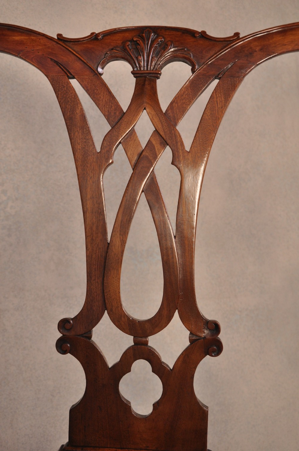 Large 18th Century Mahogany chippendale Armchair View III