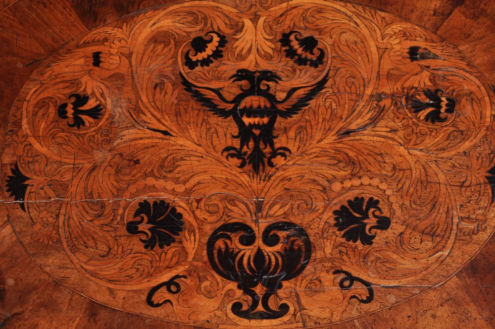 17th Century Marquetry Chest On Stand  View II