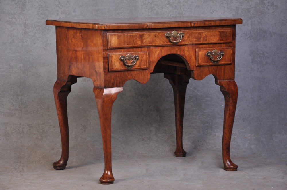 Early 18th Century Walnut Lowboy View X