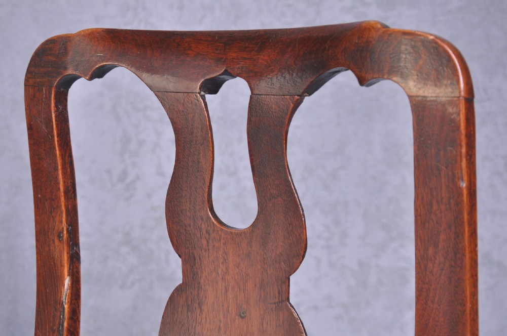 A Pair Of Early 18th Century Walnut Side Chairs View IV