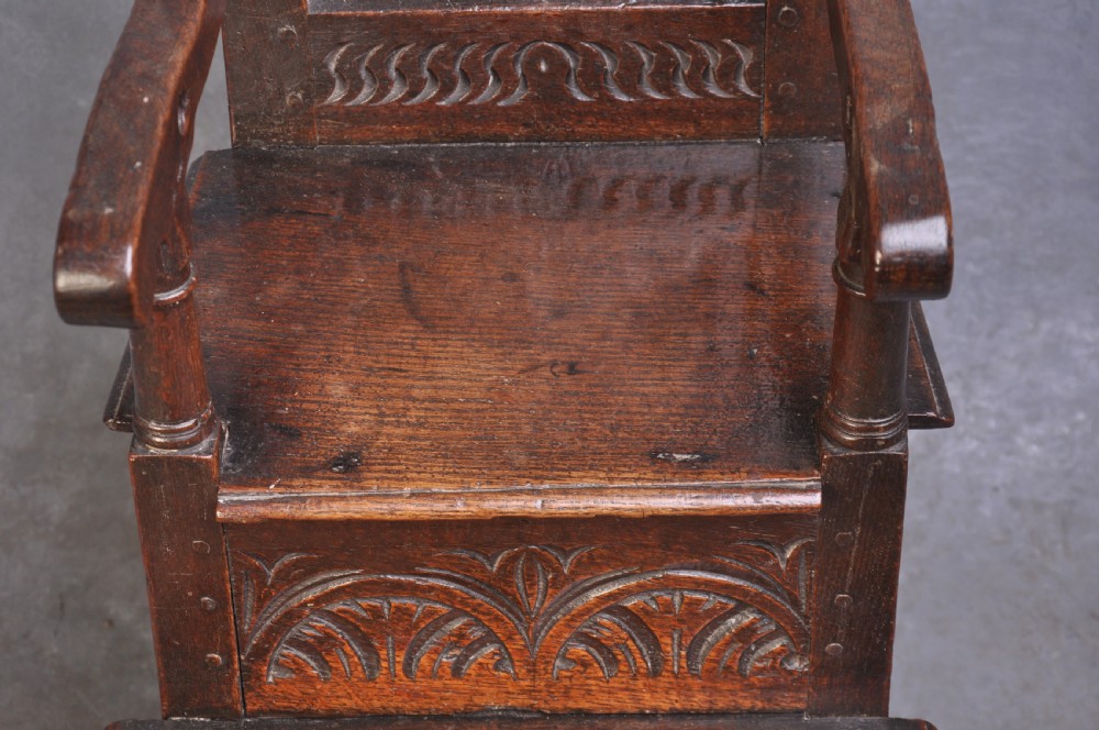 17th Century Yorkshire Child's high Chair View III