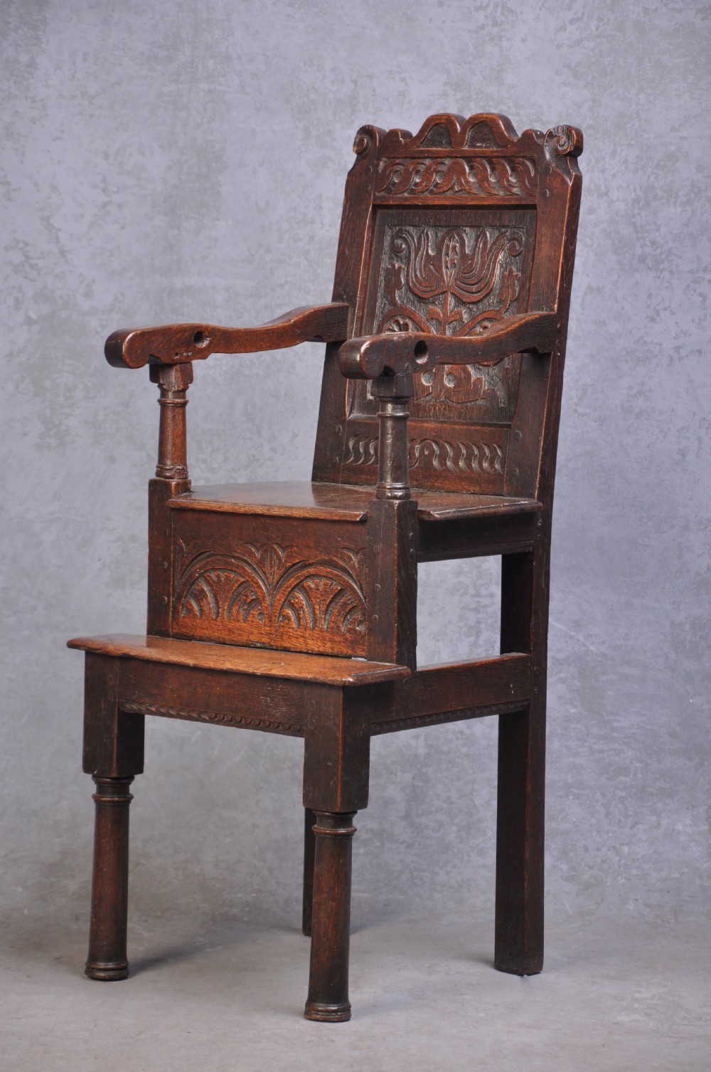 17th Century Yorkshire Child's high Chair View VIII