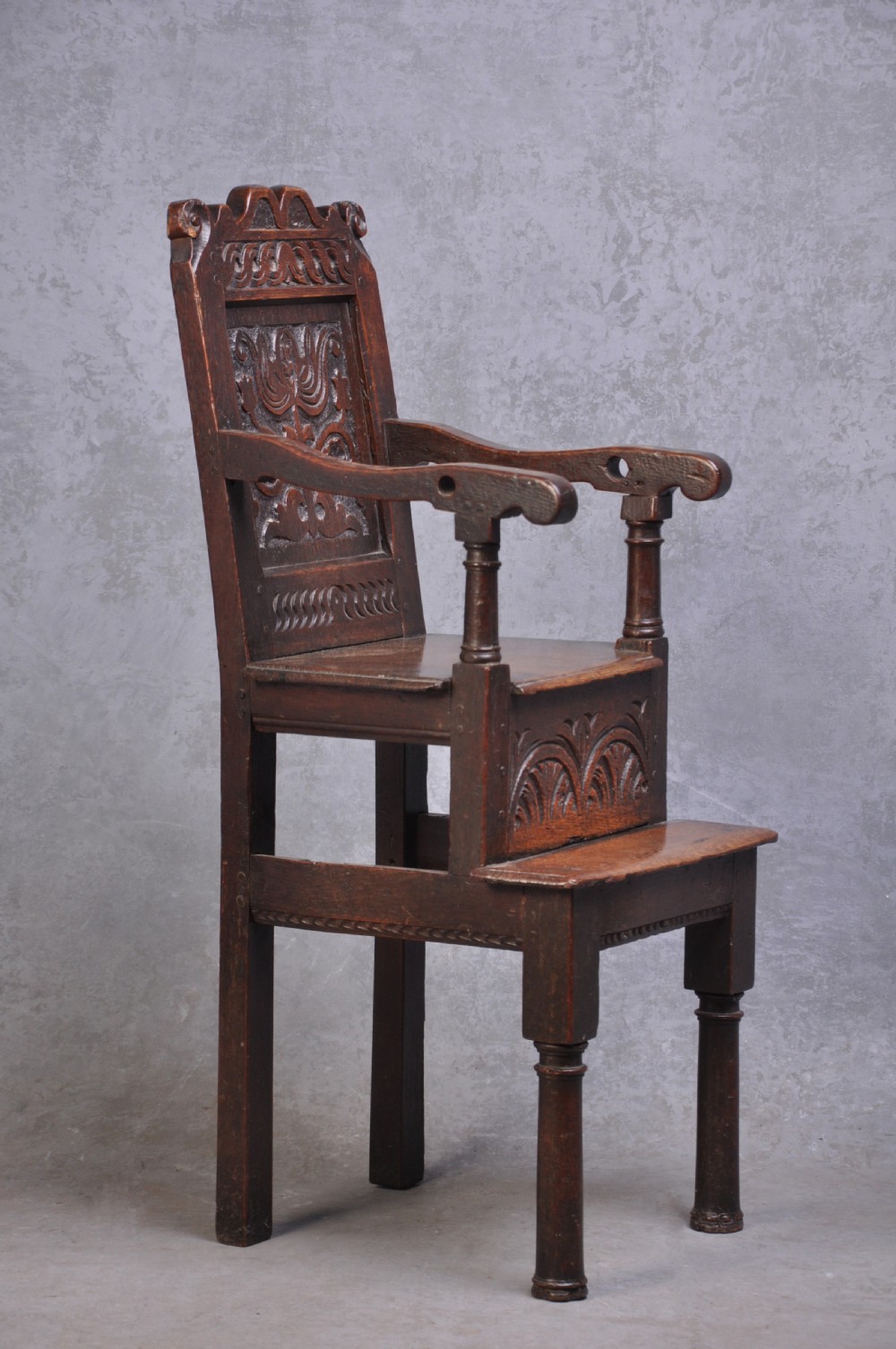 17th Century Yorkshire Child's high Chair View IX