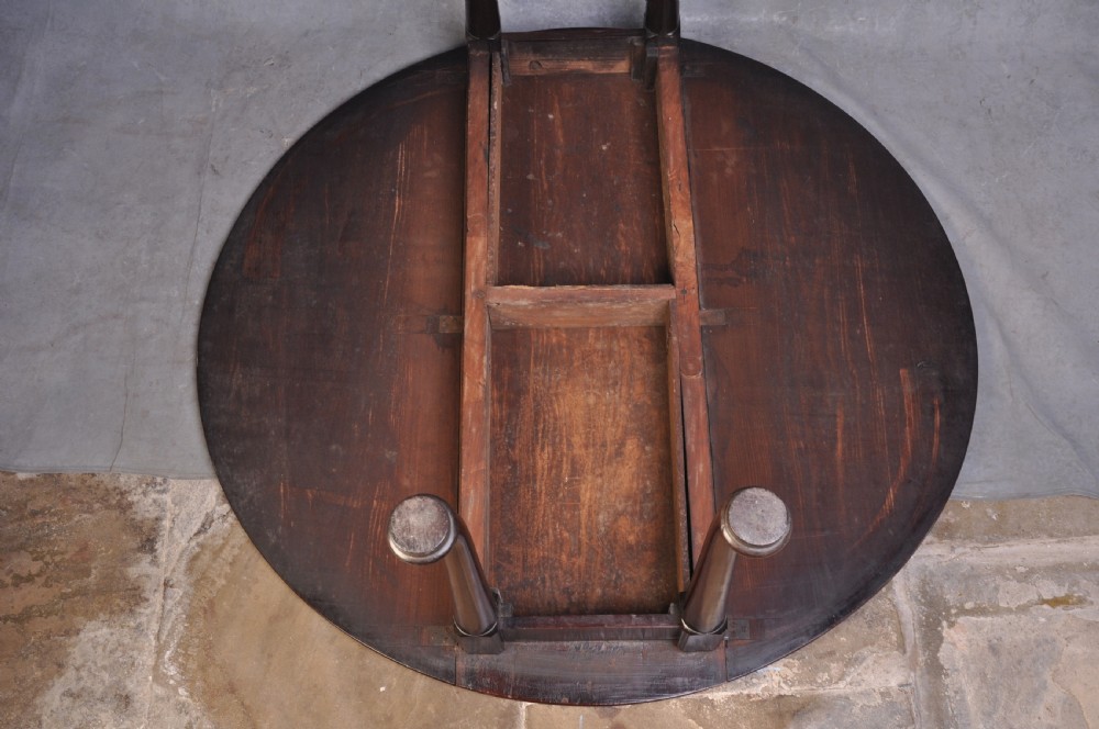18th Century Mahogany Drop Leaf Table View IX
