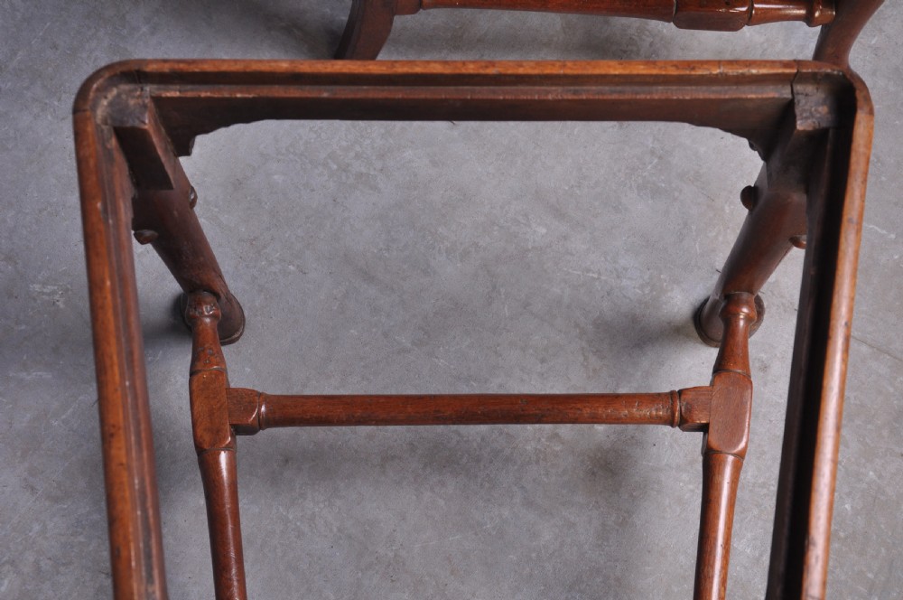 Pair Of Early 18th Century Walnut Side Chairs View XI