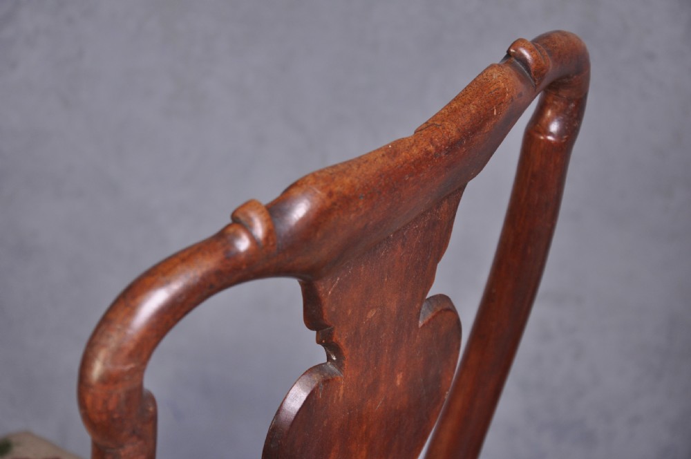 Pair Of Early 18th Century Walnut Side Chairs View XIII