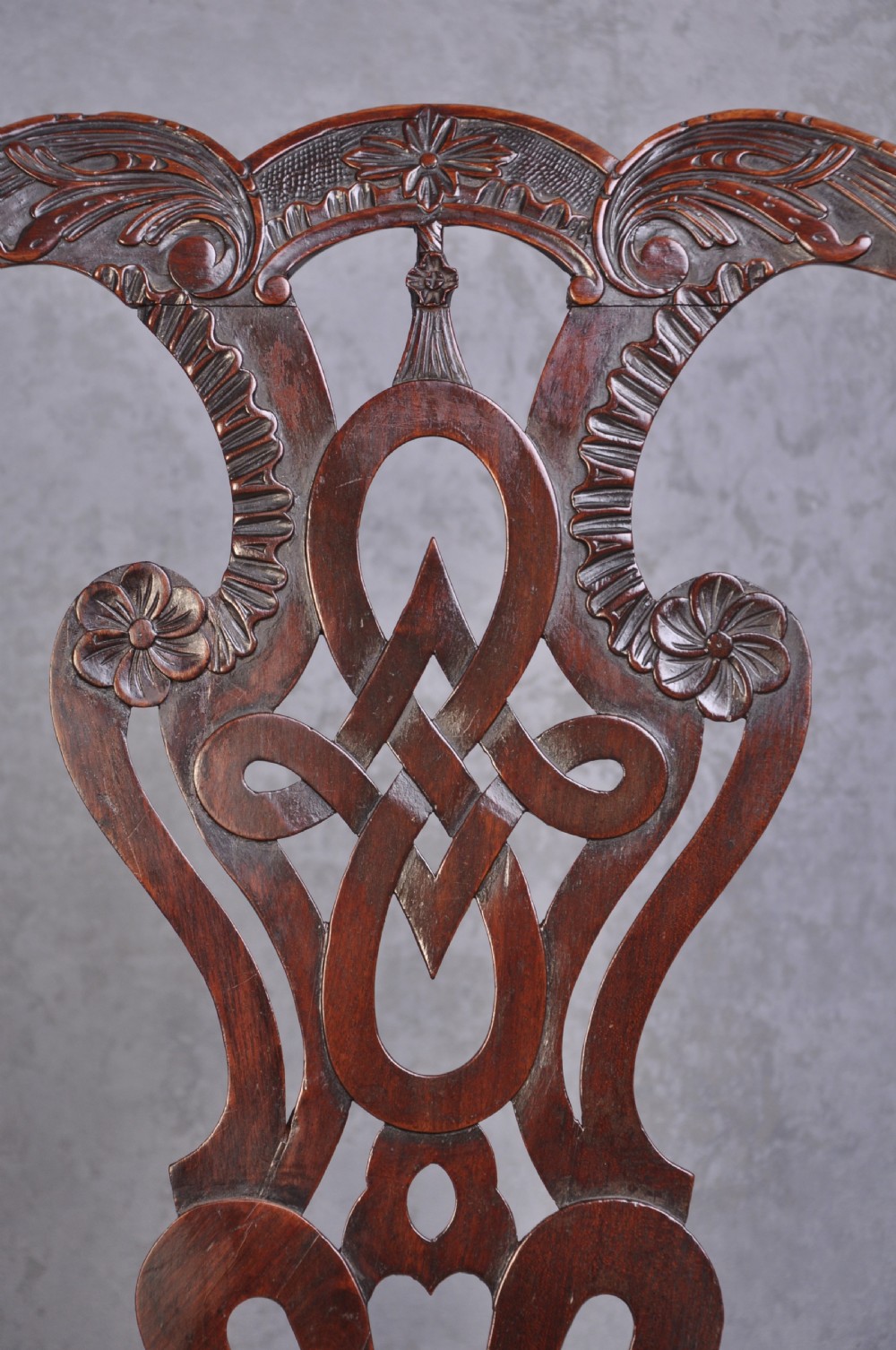 Exceptional 18th Century Chippendale Mahogany Side Chair View VIII
