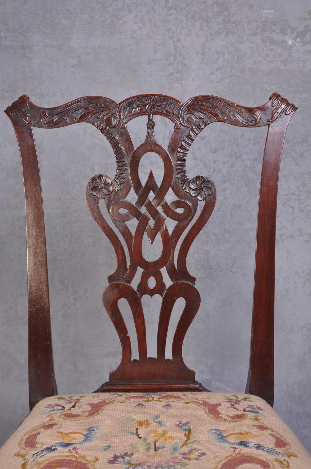 Exceptional 18th Century Chippendale Mahogany Side Chair View IX