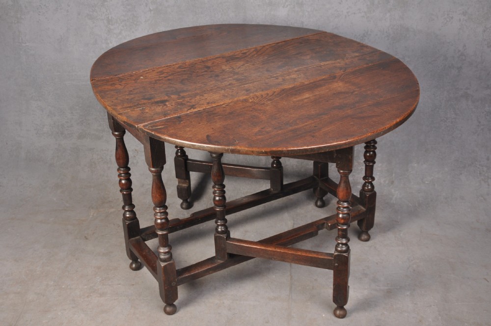 17th Century Oak Gateleg Table View III