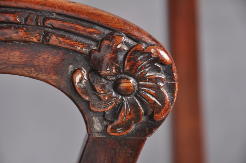Pair Of 18th Century Mahogany Chippendale Side Chairs View IV