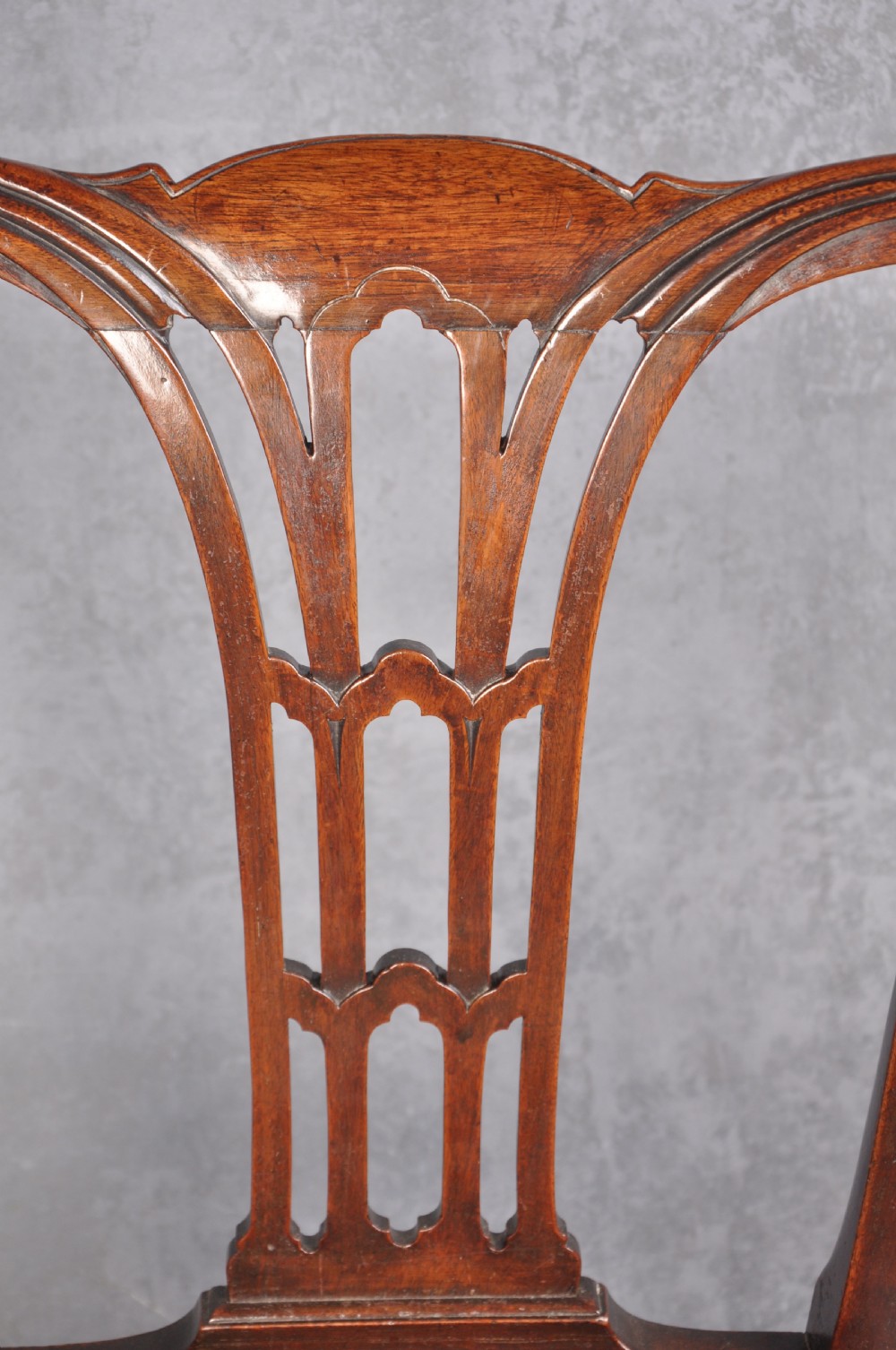 Pair Of 18th Century Mahogany Chippendale Side Chairs View VI