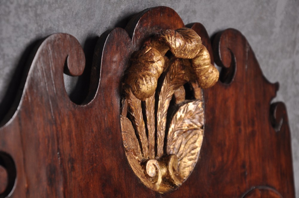 Early 18th Century Walnut & Gilt Wood Pier Mirror View III