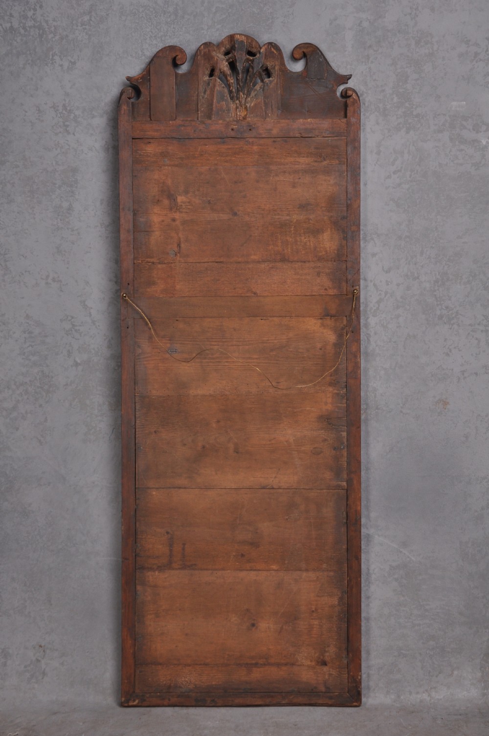 Early 18th Century Walnut & Gilt Wood Pier Mirror View V