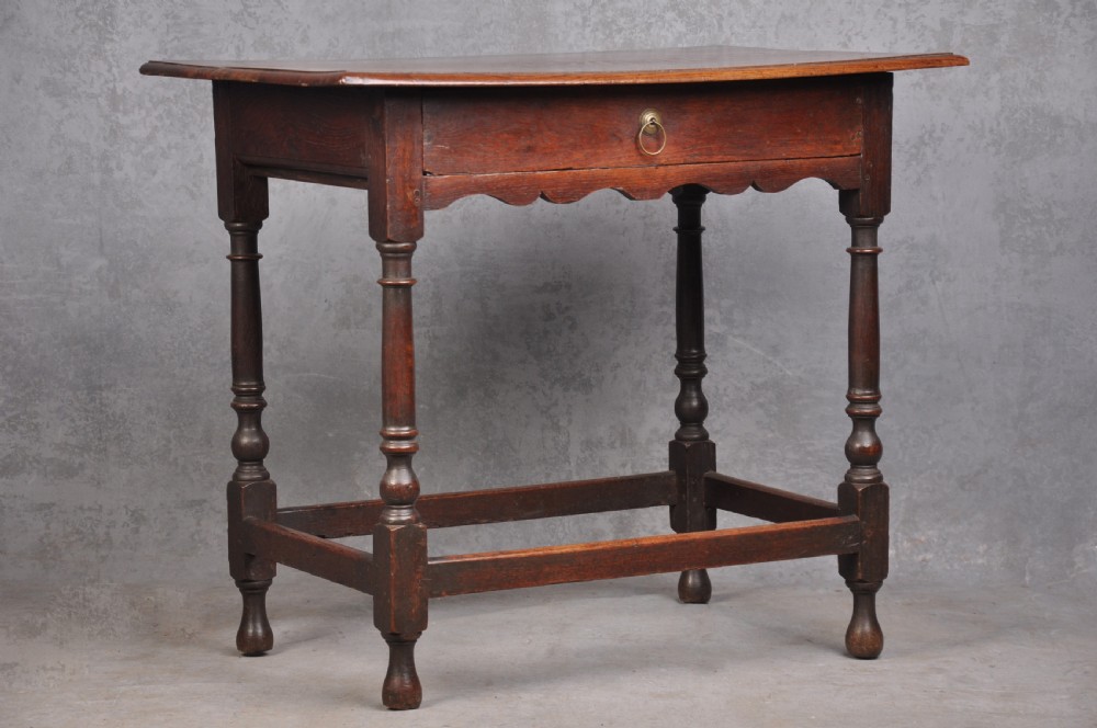 17th Century Oak Side Table