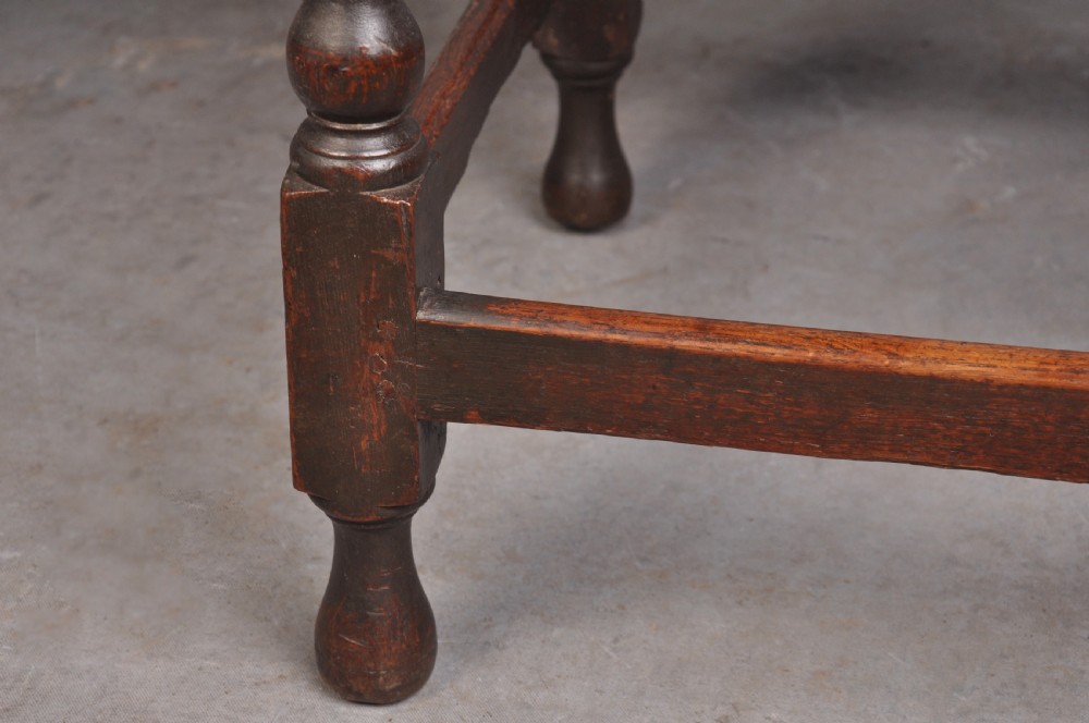 17th Century Oak Side Table View VI