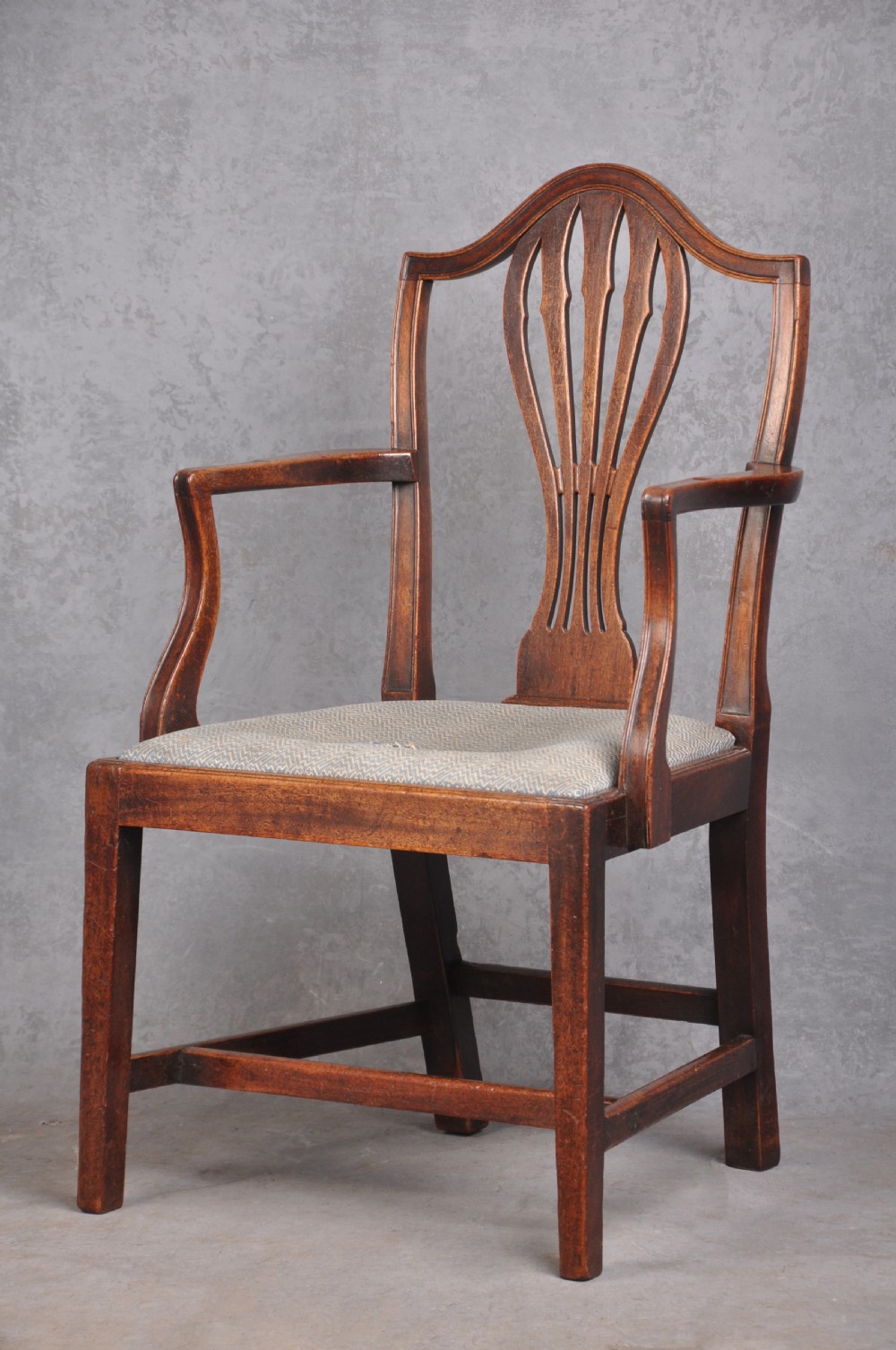 18th Century Mahogany Hepplewhite Armchair View II