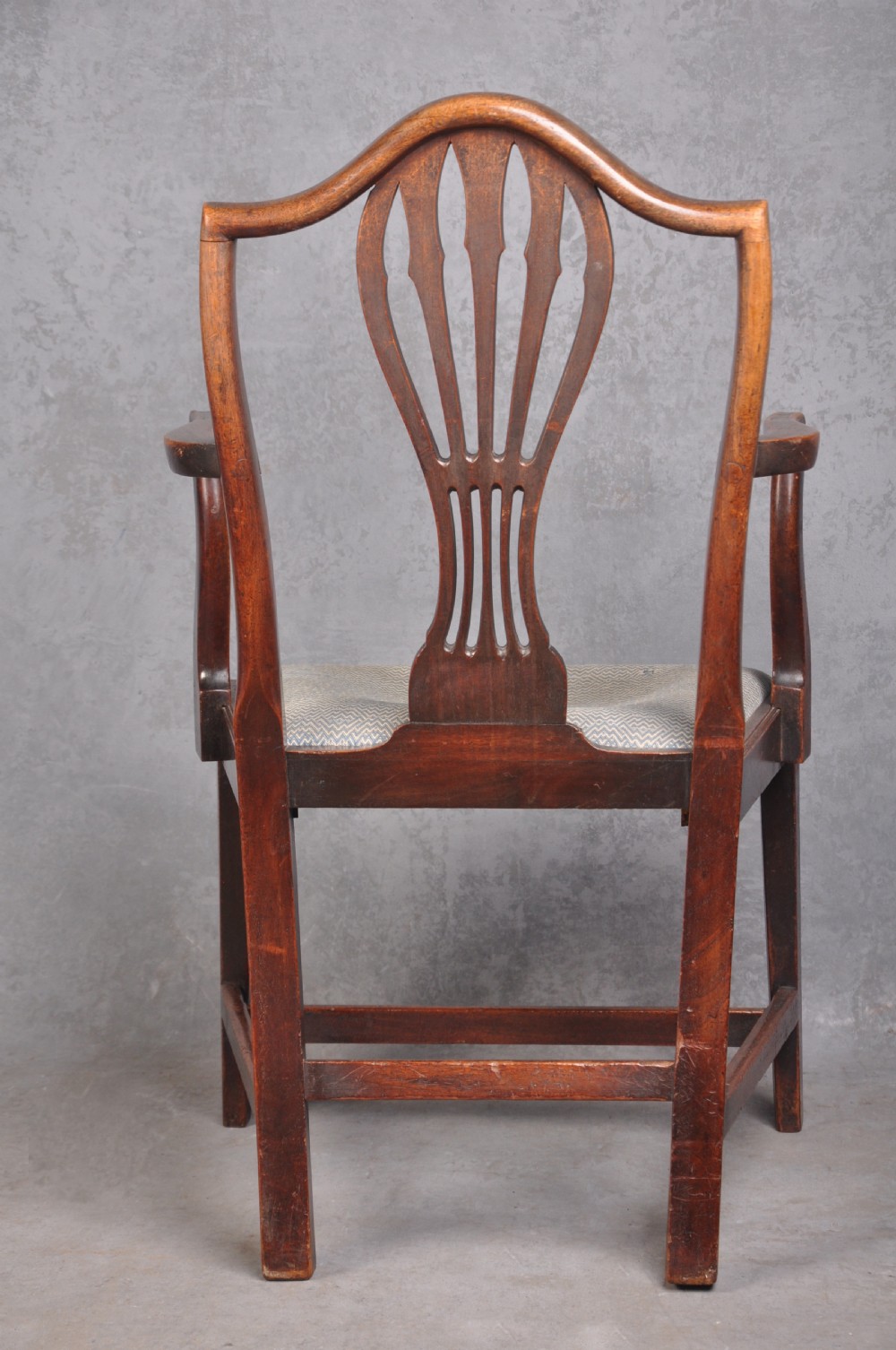 18th Century Mahogany Hepplewhite Armchair View IX