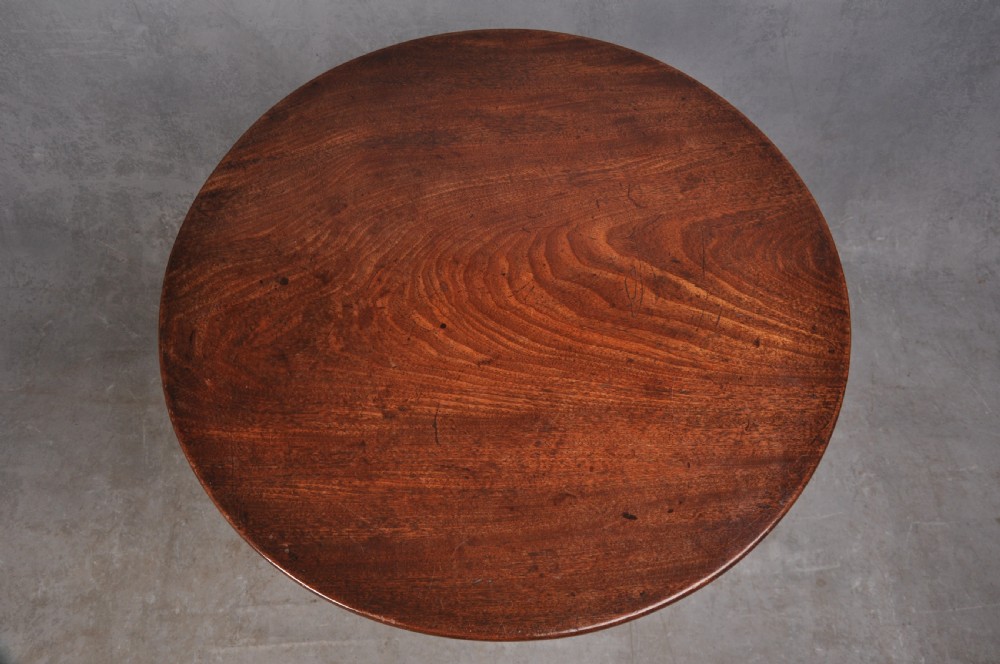 Fine 18th Century Mahogany Chippendale Tripod Table View VIII
