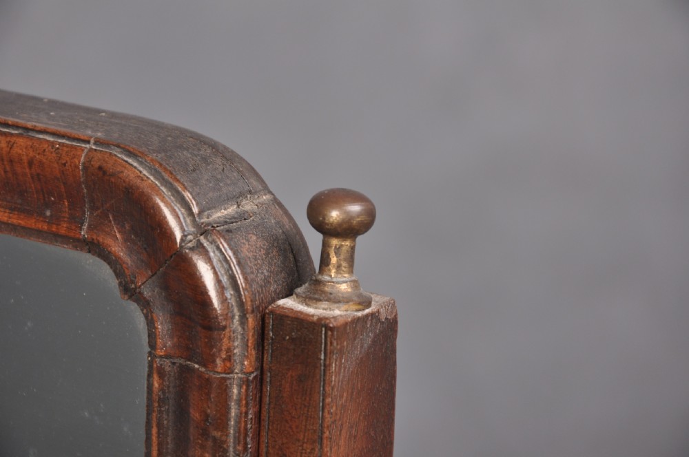Early 18th Century Walnut Toilet Mirror View VIII
