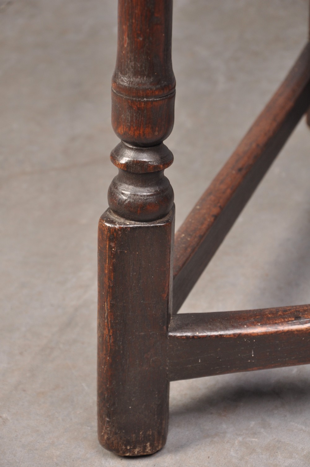 17th Century Oak Cricket Table View III