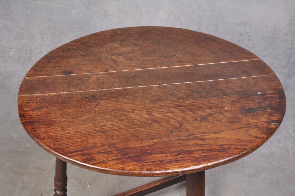 17th Century Oak Cricket Table View VII