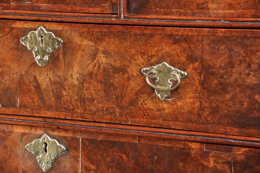 Early 18th Century Burr Walnut Chest On Stand View II