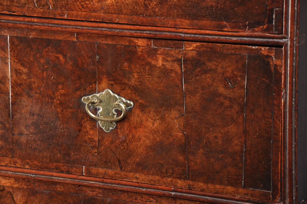 Early 18th Century Burr Walnut Chest On Stand View V