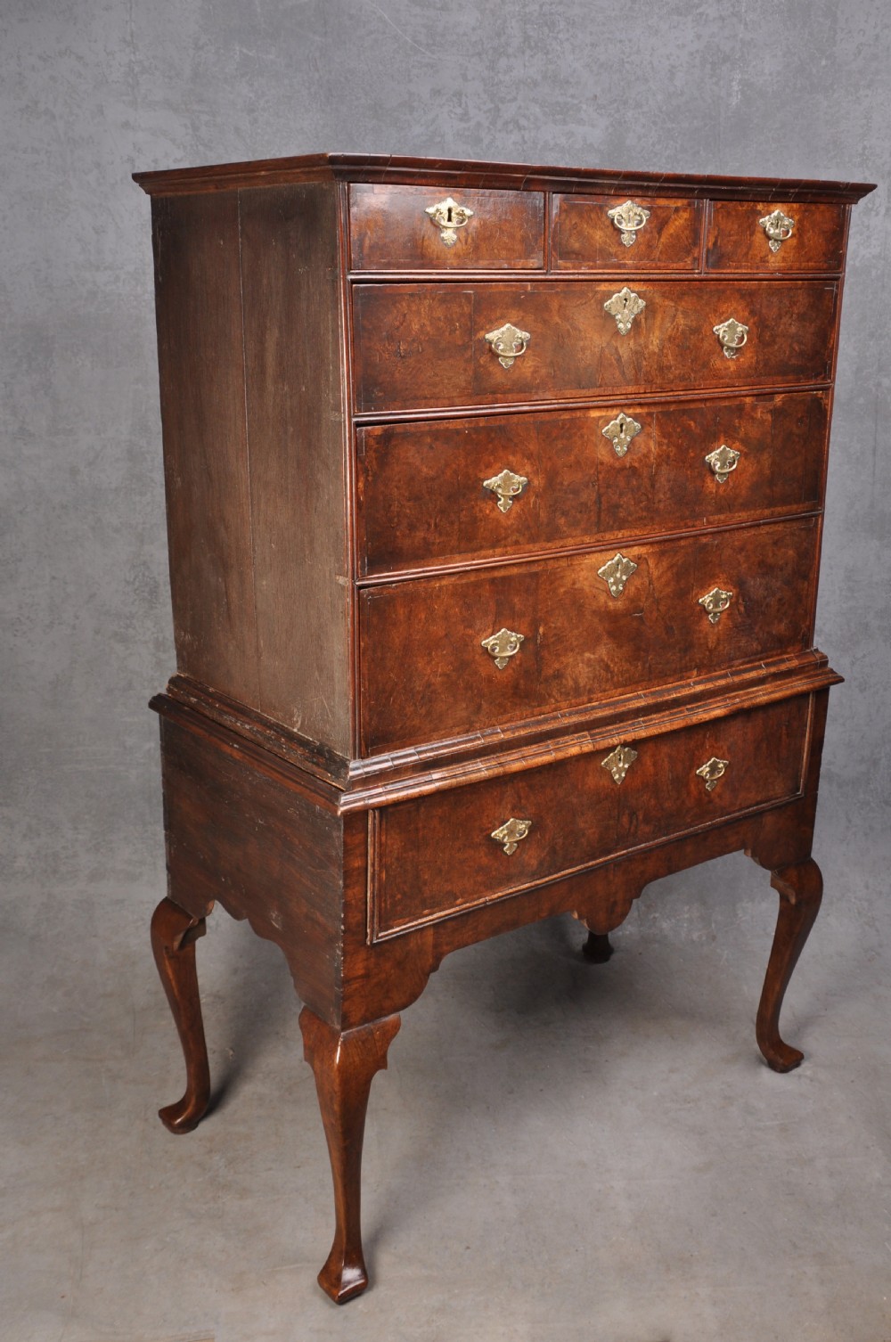Early 18th Century Burr Walnut Chest On Stand View VI