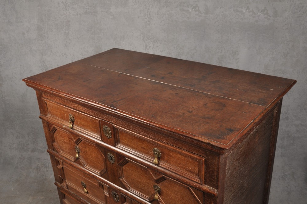 17th Century Oak Chest Of Drawers View V