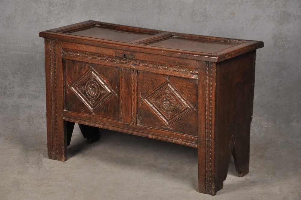 Small 17th Century Coffer View II