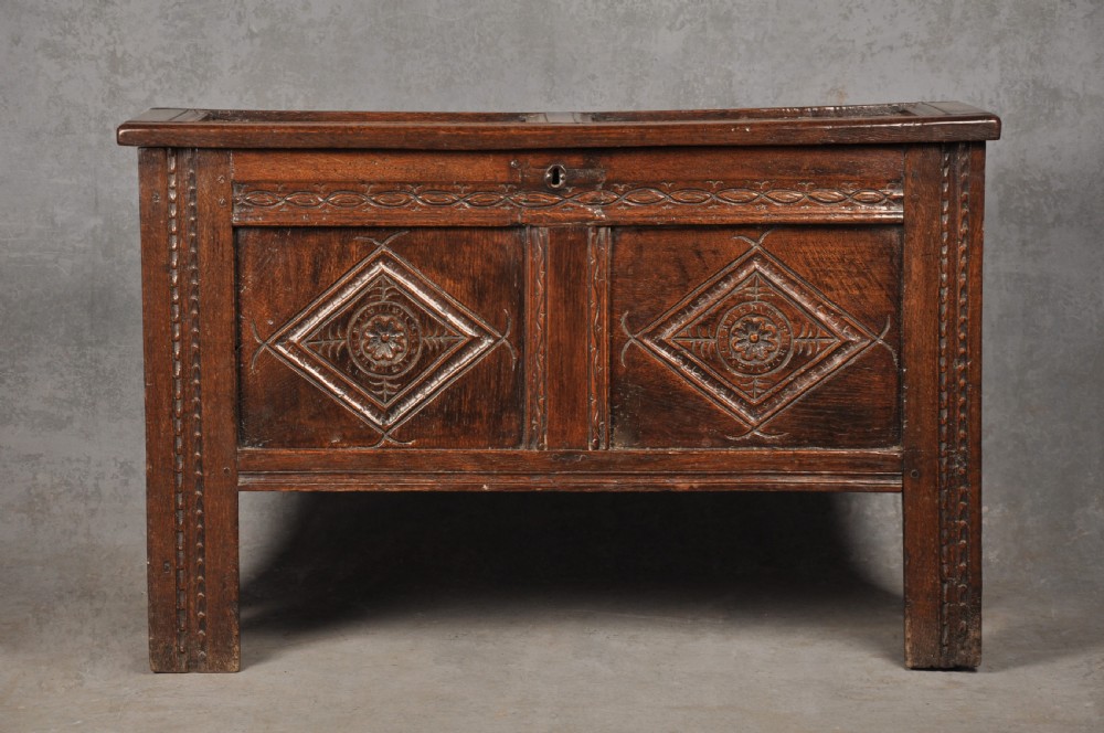Small 17th Century Coffer View X
