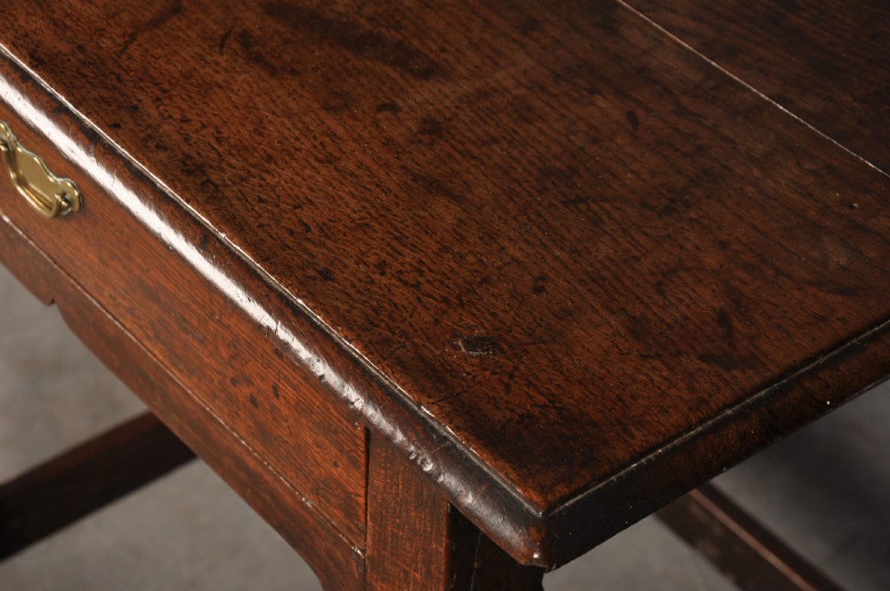 Small 17th Century Oak Side Table View VI