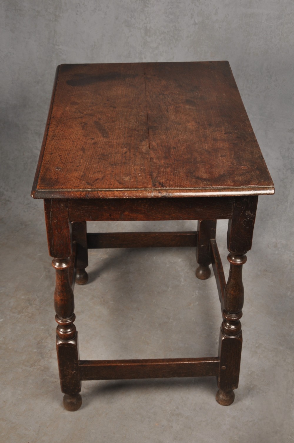 Small 17th Century Oak Side Table View IX