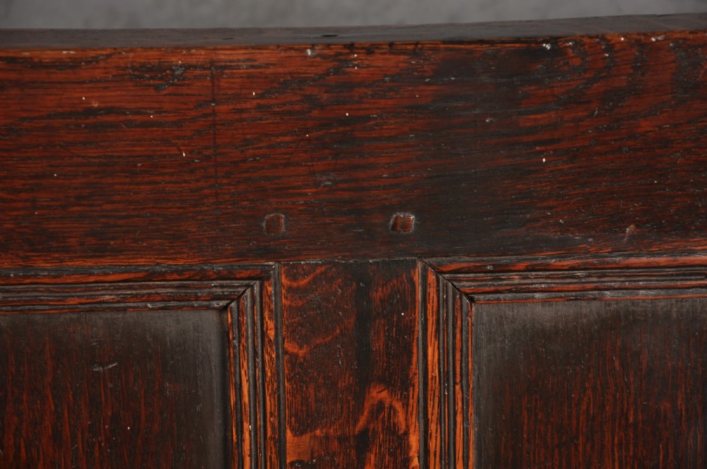 17th Century Oak Box Settle  View V