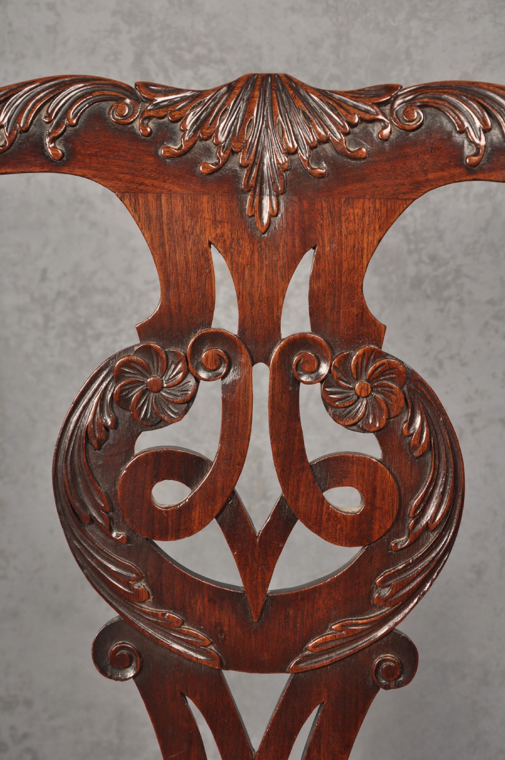 A Fine Pair Of George II Mahogany Side Chairs View III