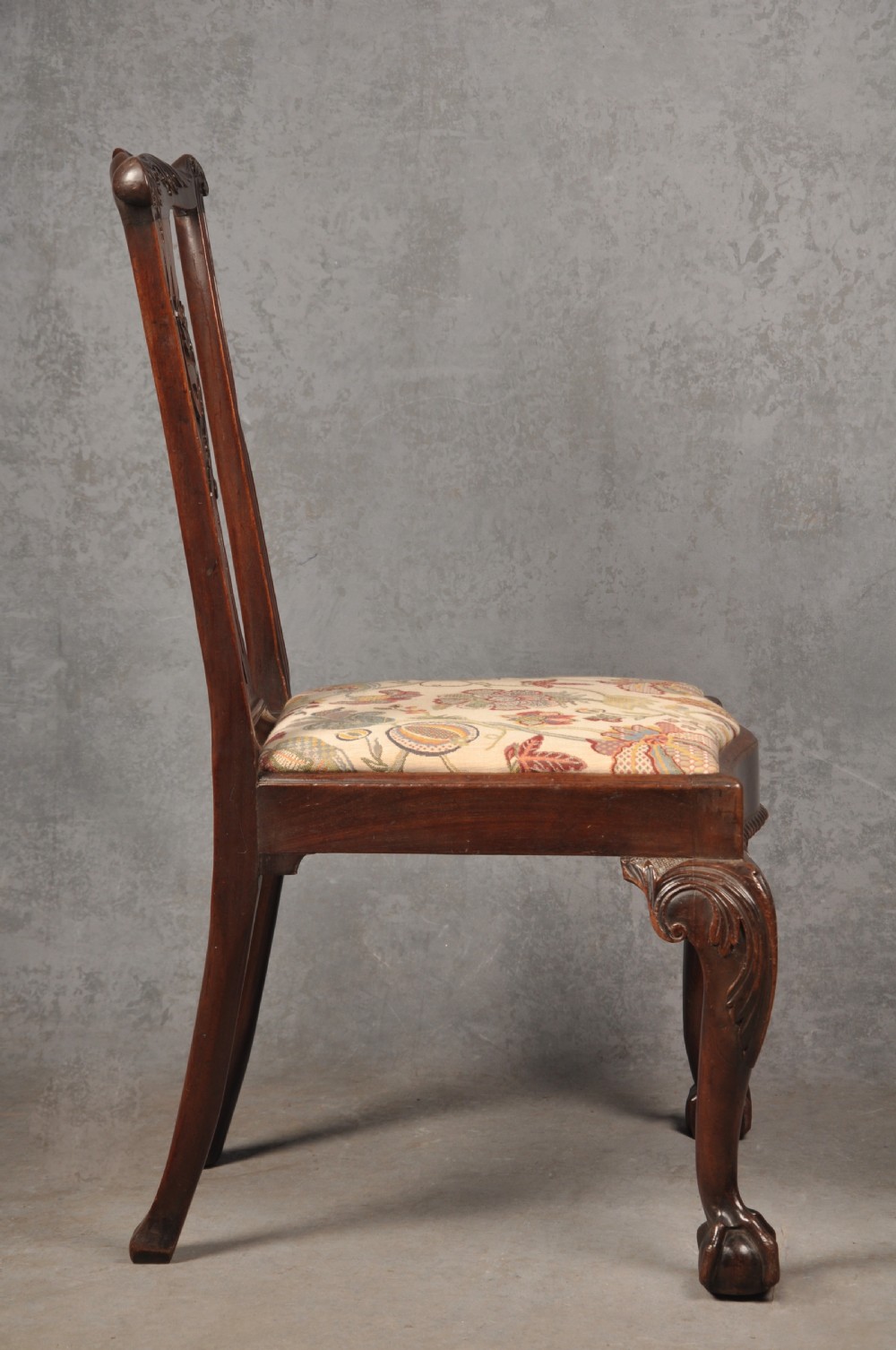 A Fine Pair Of George II Mahogany Side Chairs View VII