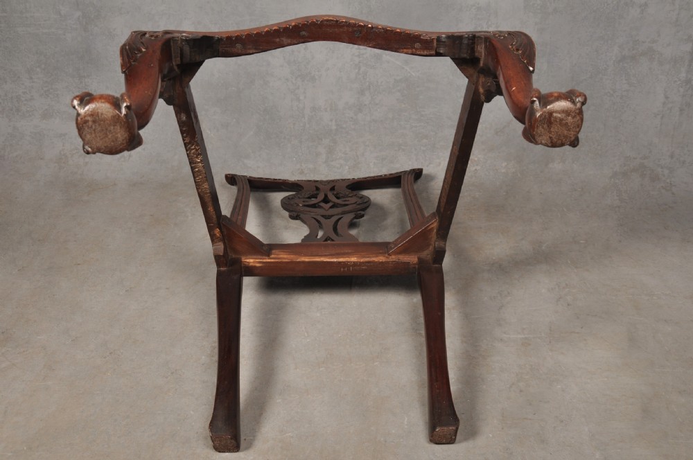 A Fine Pair Of George II Mahogany Side Chairs View X