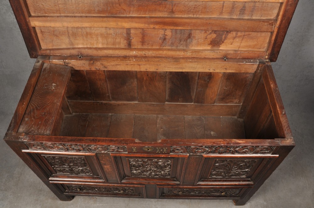 17th Century Oak Coffer View VI