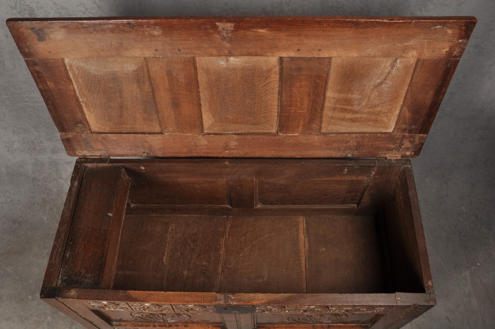 Small 17th Century Oak Coffer  View VII